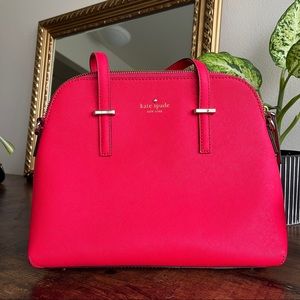 Kate Spade Sweetheart Pink Cedar Street Maise Dome Satchel